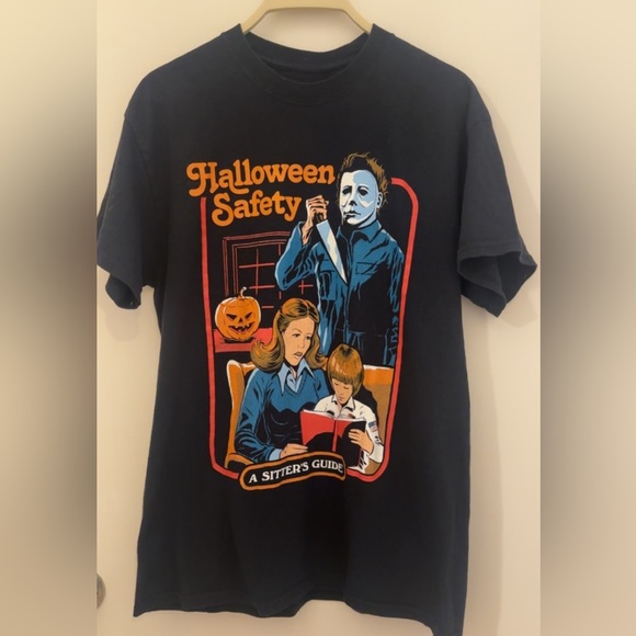 Spencer's Shirts Spencers Michael Myers Halloween Safety A Sitters